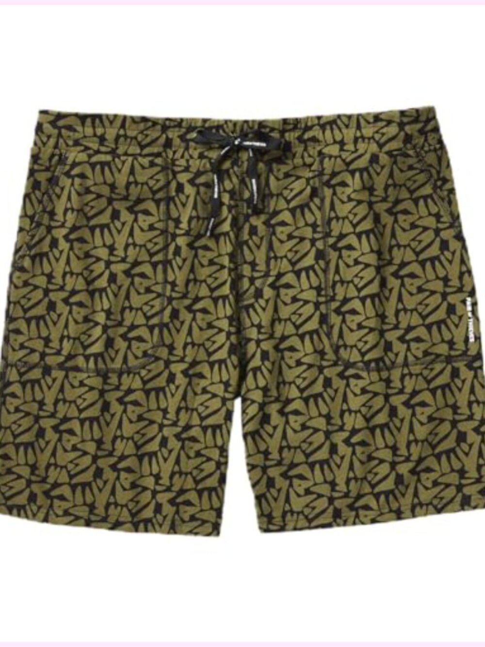 Stretchy Lightweight Cotton Blend Lounge Shorts with Drawstring and Pockets